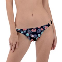 Seamless Sweets Background Ring Detail Bikini Bottom