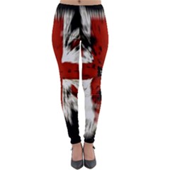 British Flag Lightweight Velour Leggings by Vaneshart