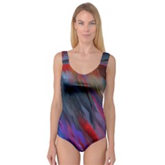 Abstract Paint Painting Watercolor Princess Tank Leotard  by Vaneshart