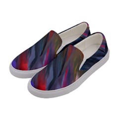 Abstract Paint Painting Watercolor Women s Canvas Slip Ons by Vaneshart