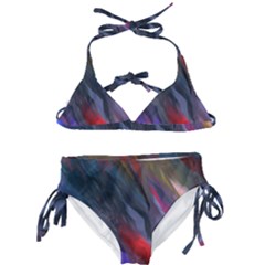 Abstract Paint Painting Watercolor Kids  Classic Bikini Set by Vaneshart