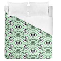 Background Texture Dots Pattern Duvet Cover (queen Size) by Vaneshart