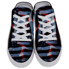 Grunge American Flag Half Slippers by Vaneshart