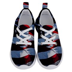 Grunge American Flag Running Shoes by Vaneshart