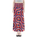 Pattern Curve Design Full Length Maxi Skirt View1