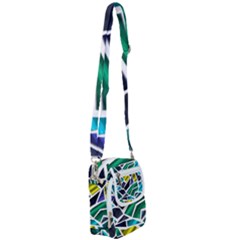 Mosaic Shapes Shoulder Strap Belt Bag