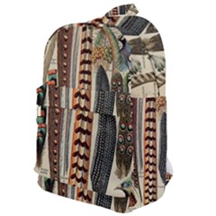 Feathers Birds Vintage Art Classic Backpack by Vaneshart