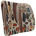 Feathers Birds Vintage Art Seat Cushion View2