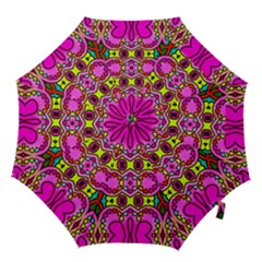 Abstract Background Pattern Hook Handle Umbrellas (small) by Vaneshart