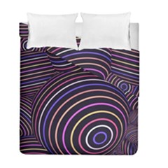 Abtract Colorful Spheres Duvet Cover Double Side (full/ Double Size) by Vaneshart