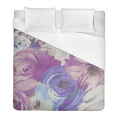 Floral Vintage Wallpaper Pattern Duvet Cover (full/ Double Size)