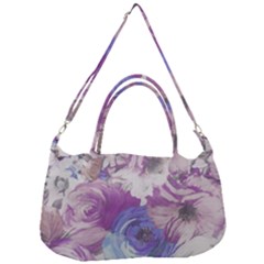 Floral Vintage Wallpaper Pattern Removal Strap Handbag by Vaneshart