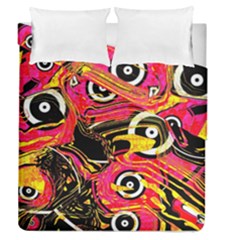 Abstract Clutter Duvet Cover Double Side (queen Size) by Vaneshart