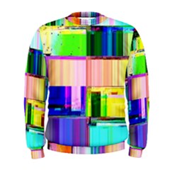 Glitch Art Abstract Men s Sweatshirt by Vaneshart