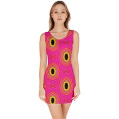 Abstract Clutter Bodycon Dress by Vaneshart