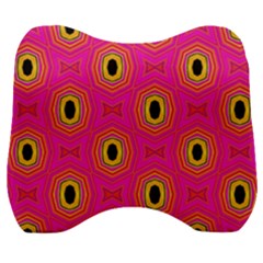 Abstract Clutter Velour Head Support Cushion by Vaneshart