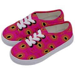 Abstract Clutter Kids  Classic Low Top Sneakers by Vaneshart