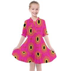 Abstract Clutter Kids  All Frills Chiffon Dress