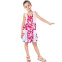 British Flag Abstract Kids  Sleeveless Dress View1