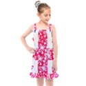 British Flag Abstract Kids  Overall Dress View1