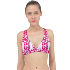 British Flag Abstract Classic Banded Bikini Top