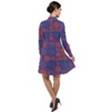 Zappwaits September Long Sleeve Chiffon Shirt Dress View2