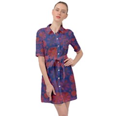 Zappwaits September Belted Shirt Dress by zappwaits