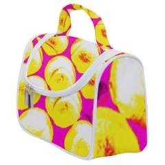 Pop Art Tennis Balls Satchel Handbag by essentialimage