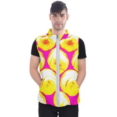 Pop Art Tennis Balls Men s Puffer Vest by essentialimage