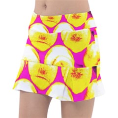 Pop Art Tennis Balls Tennis Skirt by essentialimage