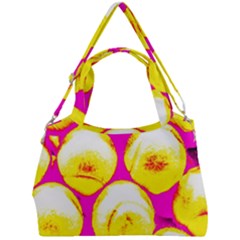 Pop Art Tennis Balls Double Compartment Shoulder Bag by essentialimage