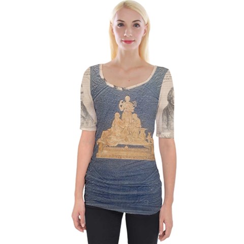 Illustrated Exhibitor 1 Wide Neckline Tee by DeneWestUK