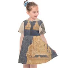 Illustrated Exhibitor 1 Kids  Sailor Dress by DeneWestUK