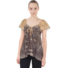 Illustrated Exhibitor Lace Front Dolly Top