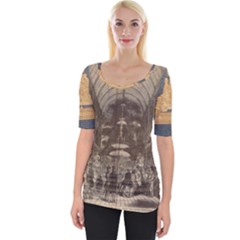 Illustrated Exhibitor Wide Neckline Tee