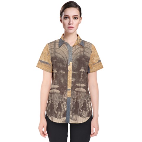 Illustrated Exhibitor Women s Short Sleeve Shirt by DeneWestUK