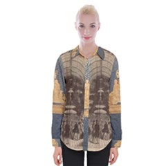 Illustrated Exhibitor Womens Long Sleeve Shirt