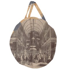 Illustrated Exhibitor Giant Round Zipper Tote