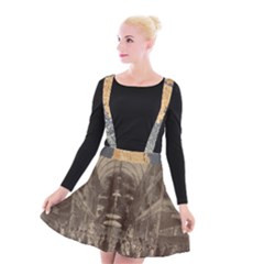 Illustrated Exhibitor Suspender Skater Skirt