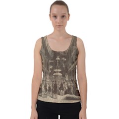 Illustrated Exhibitor Velvet Tank Top