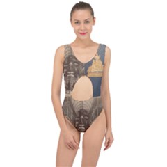 Illustrated Exhibitor Center Cut Out Swimsuit