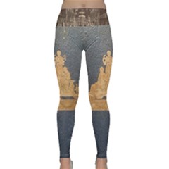 Illustrated Exhibitor Lightweight Velour Classic Yoga Leggings