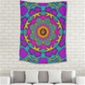 Fern  Mandala  In Strawberry Decorative Style Medium Tapestry View2