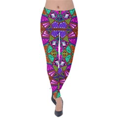 Abstract 21 1 Velvet Leggings