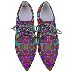 Abstract 21 1 Women s Pointed Oxford Shoes