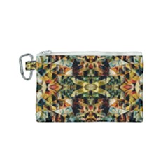 Abstract 22 1 Canvas Cosmetic Bag (small) by ArtworkByPatrick