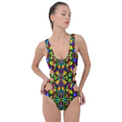 Abstract 24 Side Cut Out Swimsuit