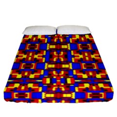 Abstract 25 Fitted Sheet (queen Size) by ArtworkByPatrick