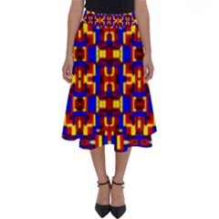 Abstract 25 Perfect Length Midi Skirt by ArtworkByPatrick