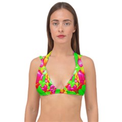 Vibrant Jelly Bean Candy Double Strap Halter Bikini Top by essentialimage